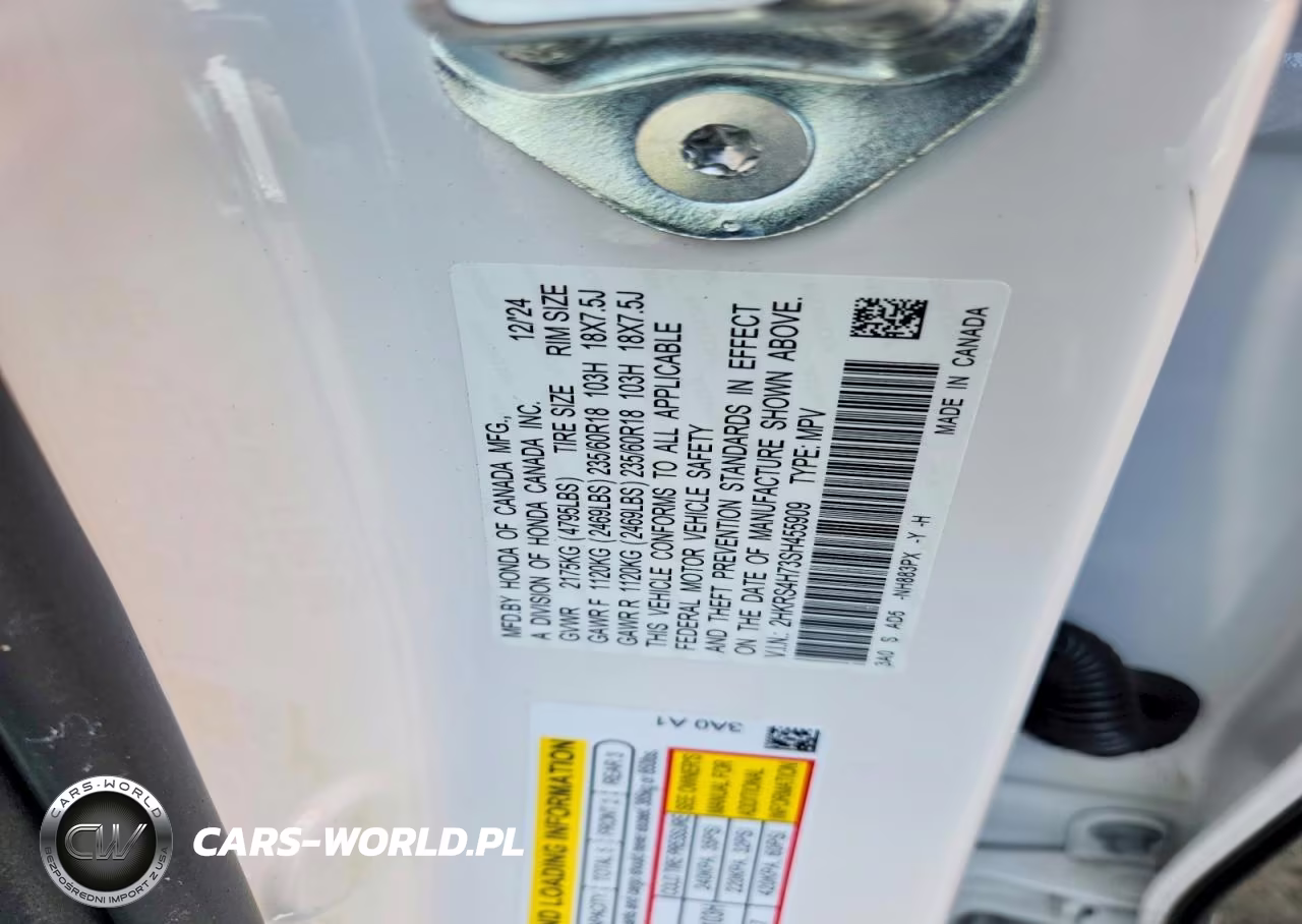 2025 Honda Cr-V Exl VIN:2HKRS4H73SH455909 - 13