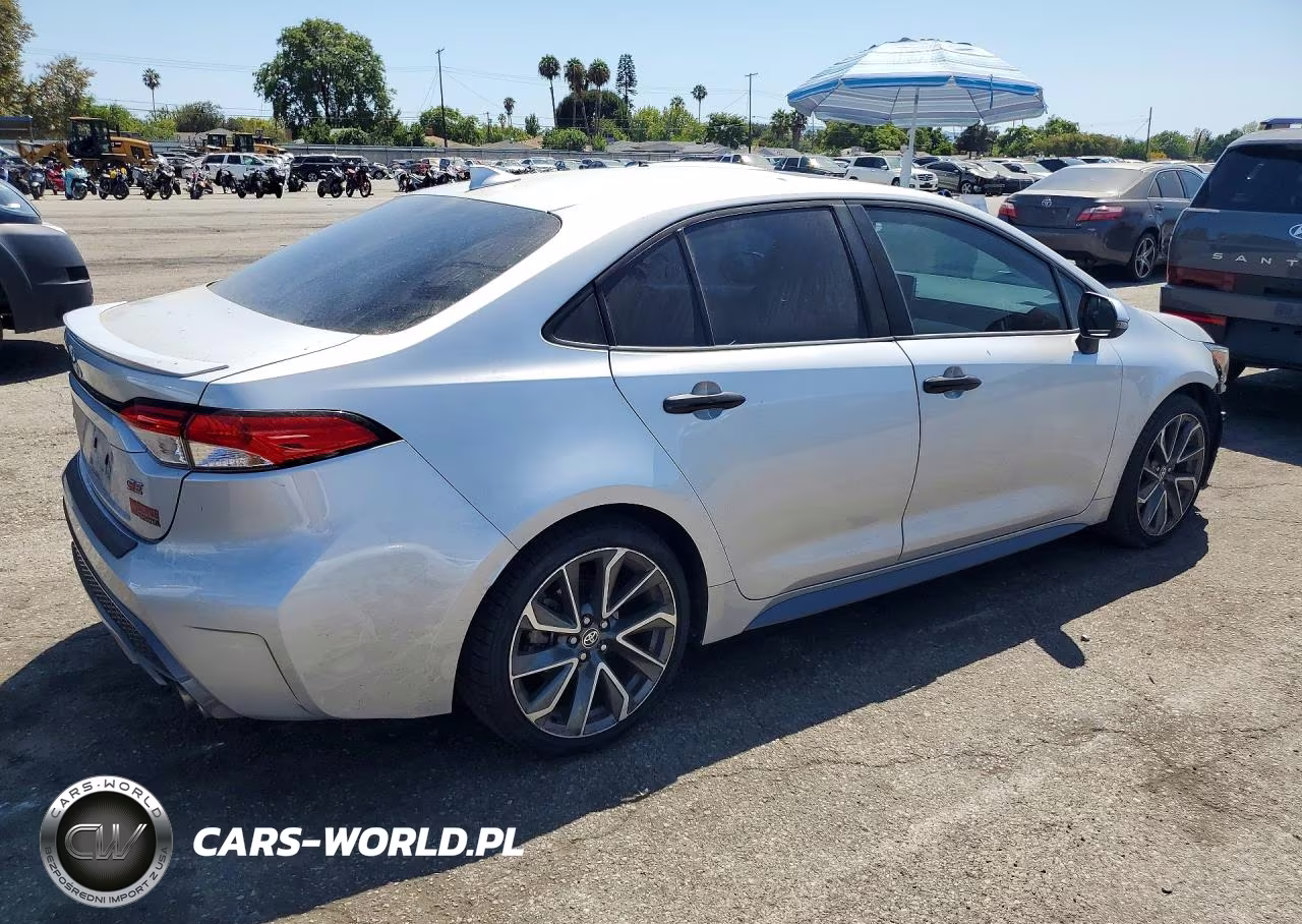 2021 Toyota Corolla Se VIN:5YFP4MCEXMP095292 - 3