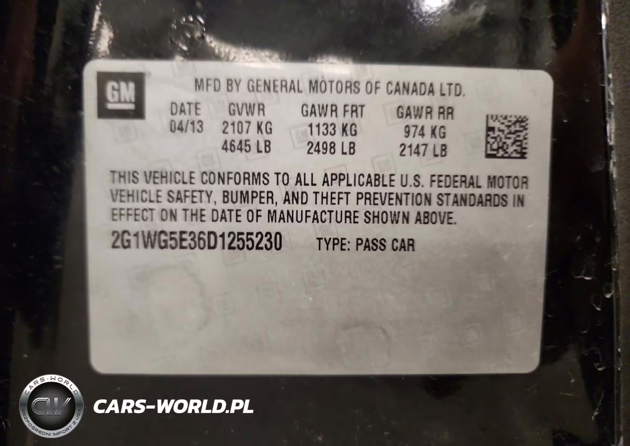 2013 Chevrolet Impala Lt VIN:2G1WG5E36D1255230 - 12