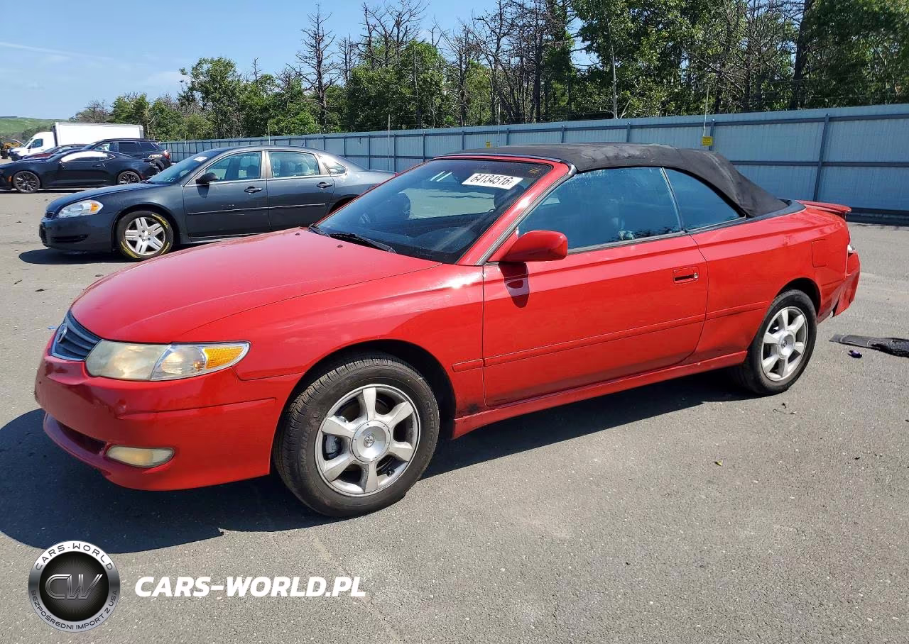 2002 Toyota Camry Solara Sle V6