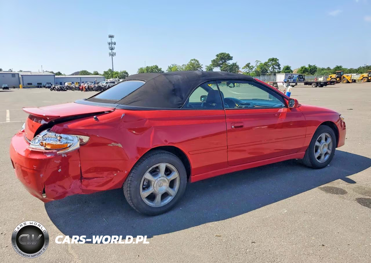2002 Toyota Camry Solara Sle V6 VIN:2T1FF28P92C595493 - 3