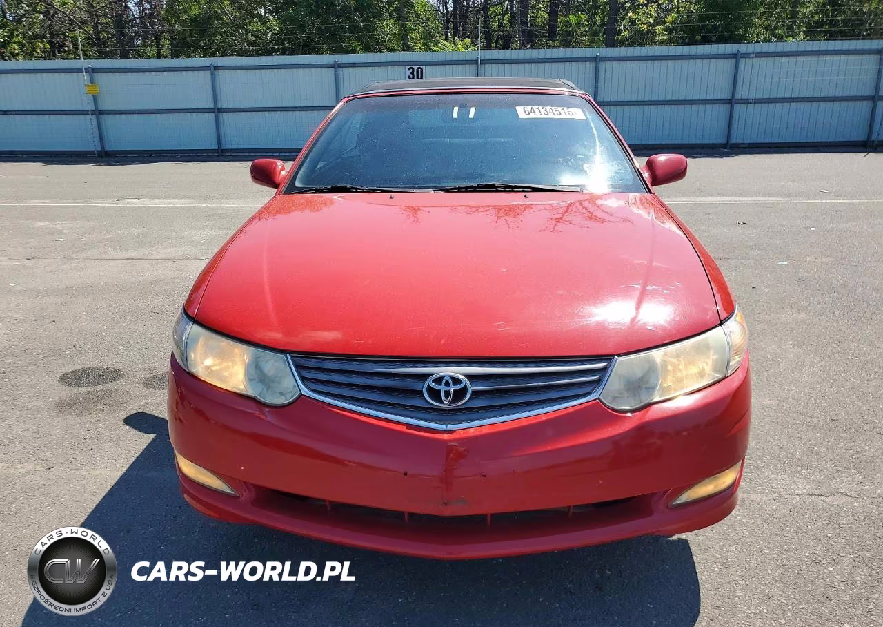 2002 Toyota Camry Solara Sle V6 VIN:2T1FF28P92C595493 - 5