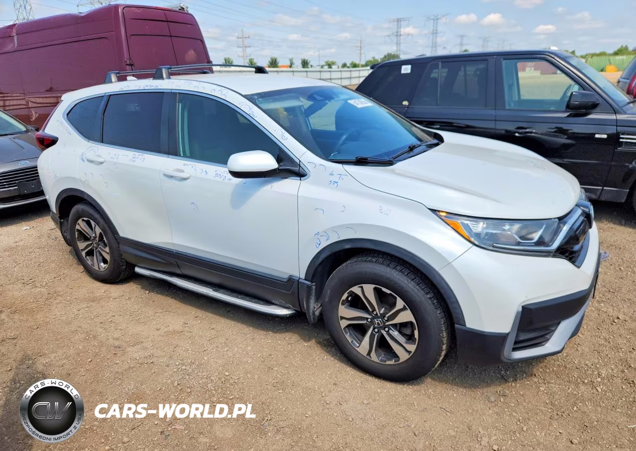 2020 Honda Cr-V Lx VIN:2HKRW1H27LH002594 - 4
