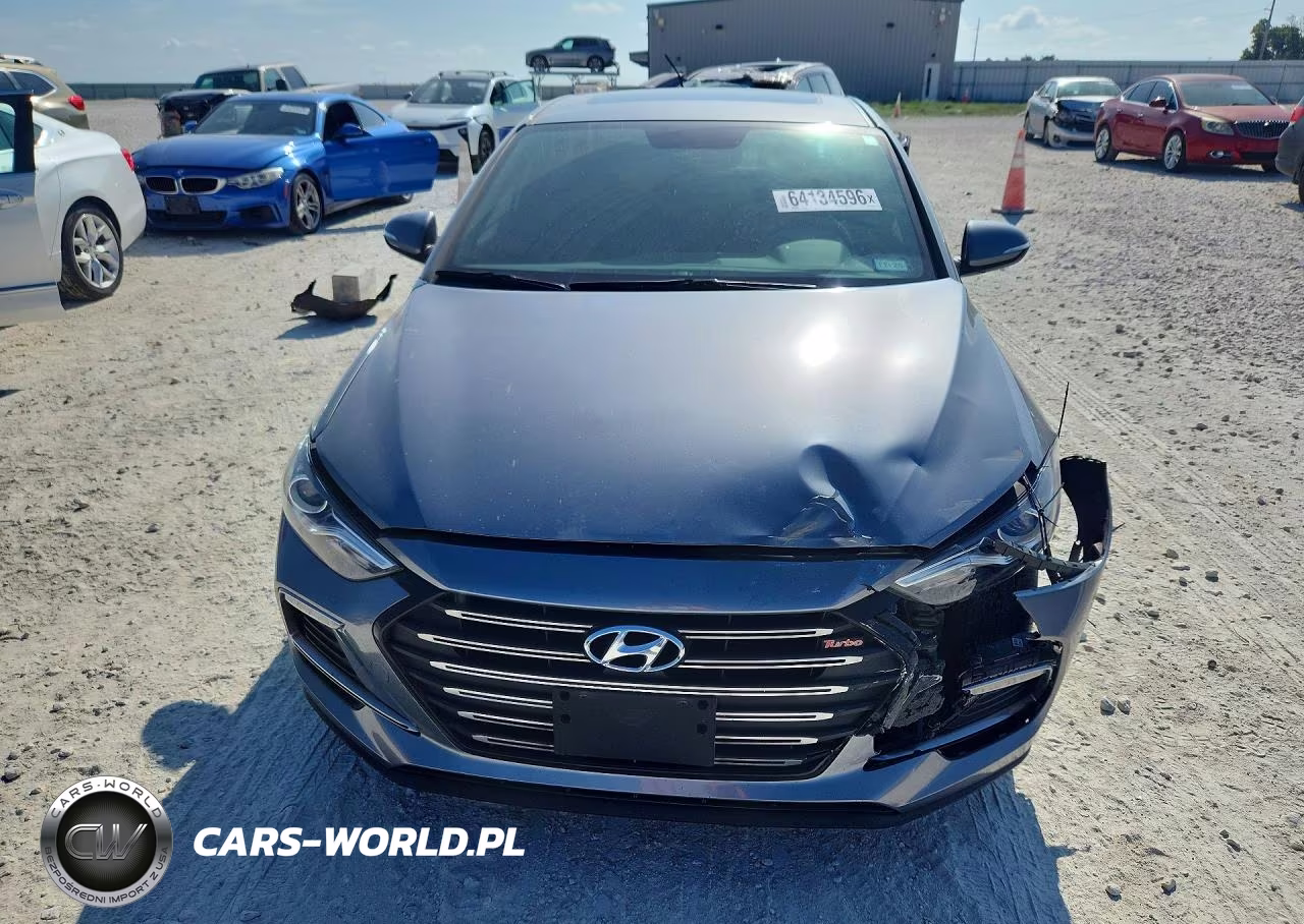 2018 Hyundai Elantra Sport VIN:KMHD04LB4JU574631 - 5