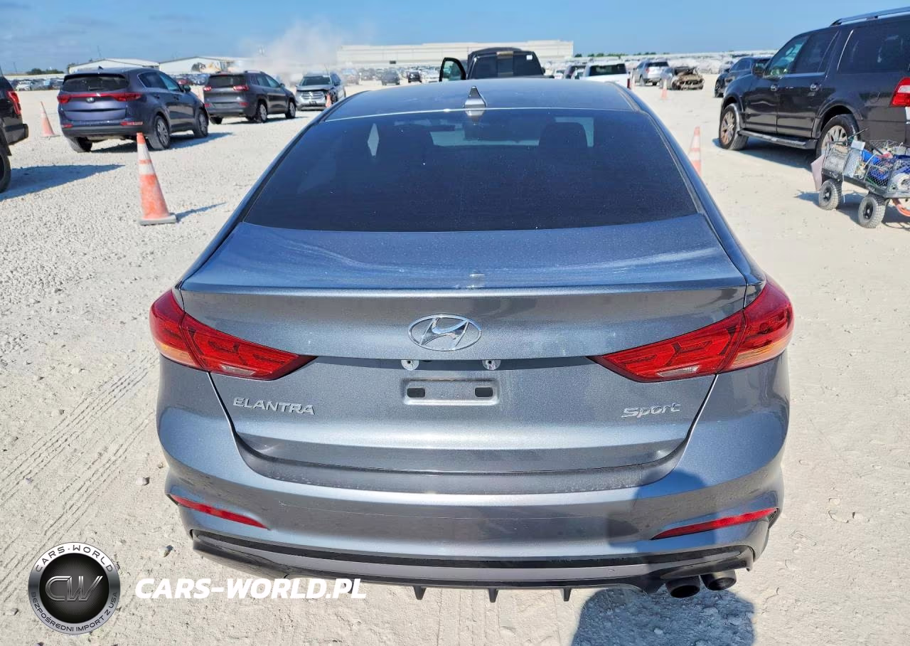 2018 Hyundai Elantra Sport VIN:KMHD04LB4JU574631 - 6