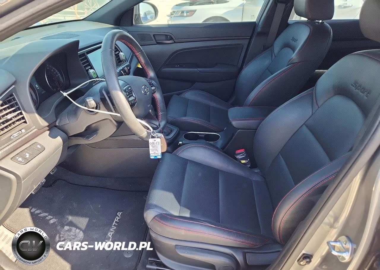 2018 Hyundai Elantra Sport VIN:KMHD04LB4JU574631 - 7