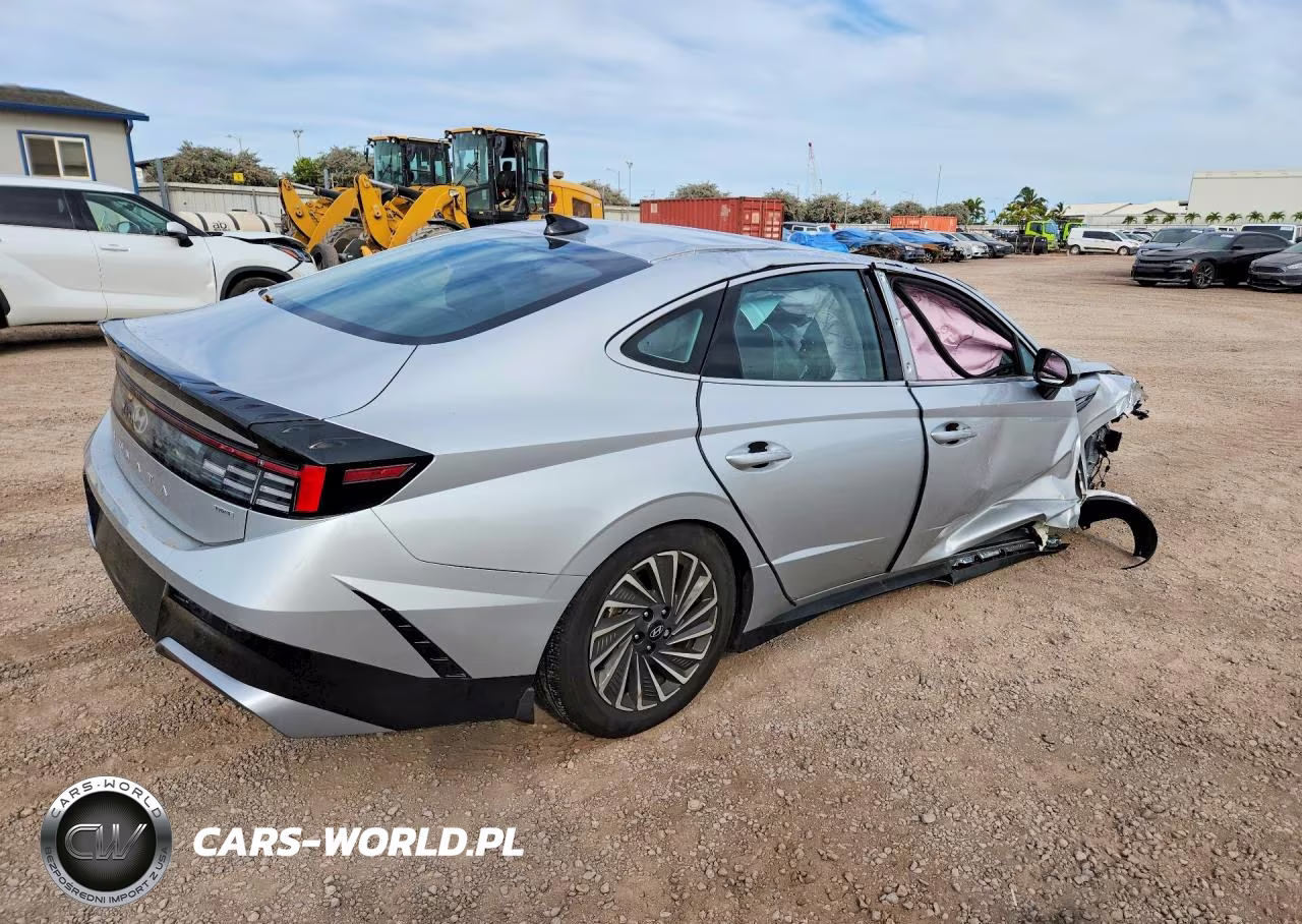 2025 Hyundai Sonata Hybrid Sel VIN:KMHL34JJ2SA121642 - 3