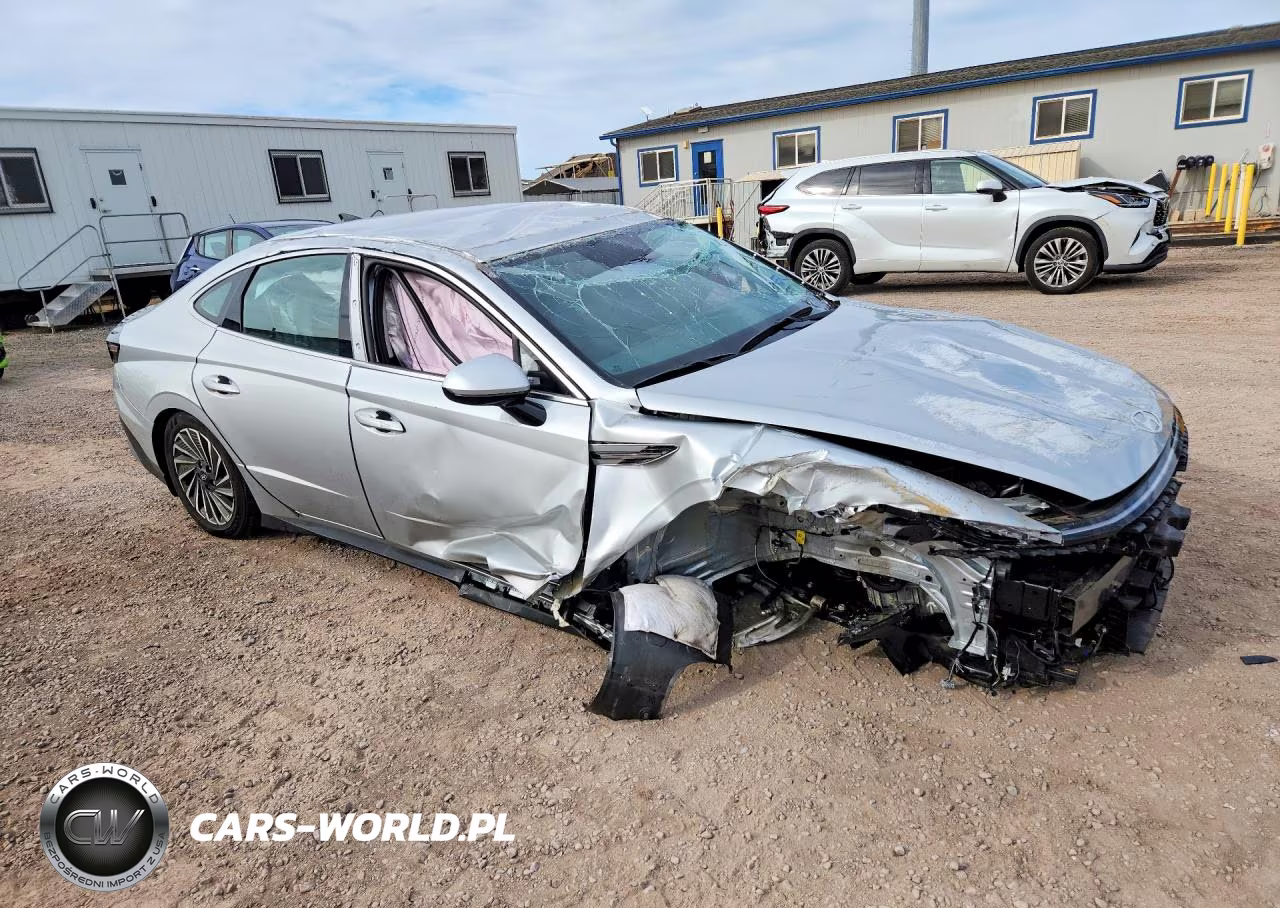2025 Hyundai Sonata Hybrid Sel VIN:KMHL34JJ2SA121642 - 4