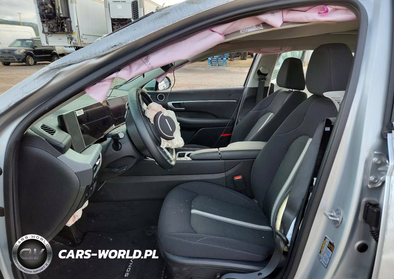 2025 Hyundai Sonata Hybrid Sel VIN:KMHL34JJ2SA121642 - 7