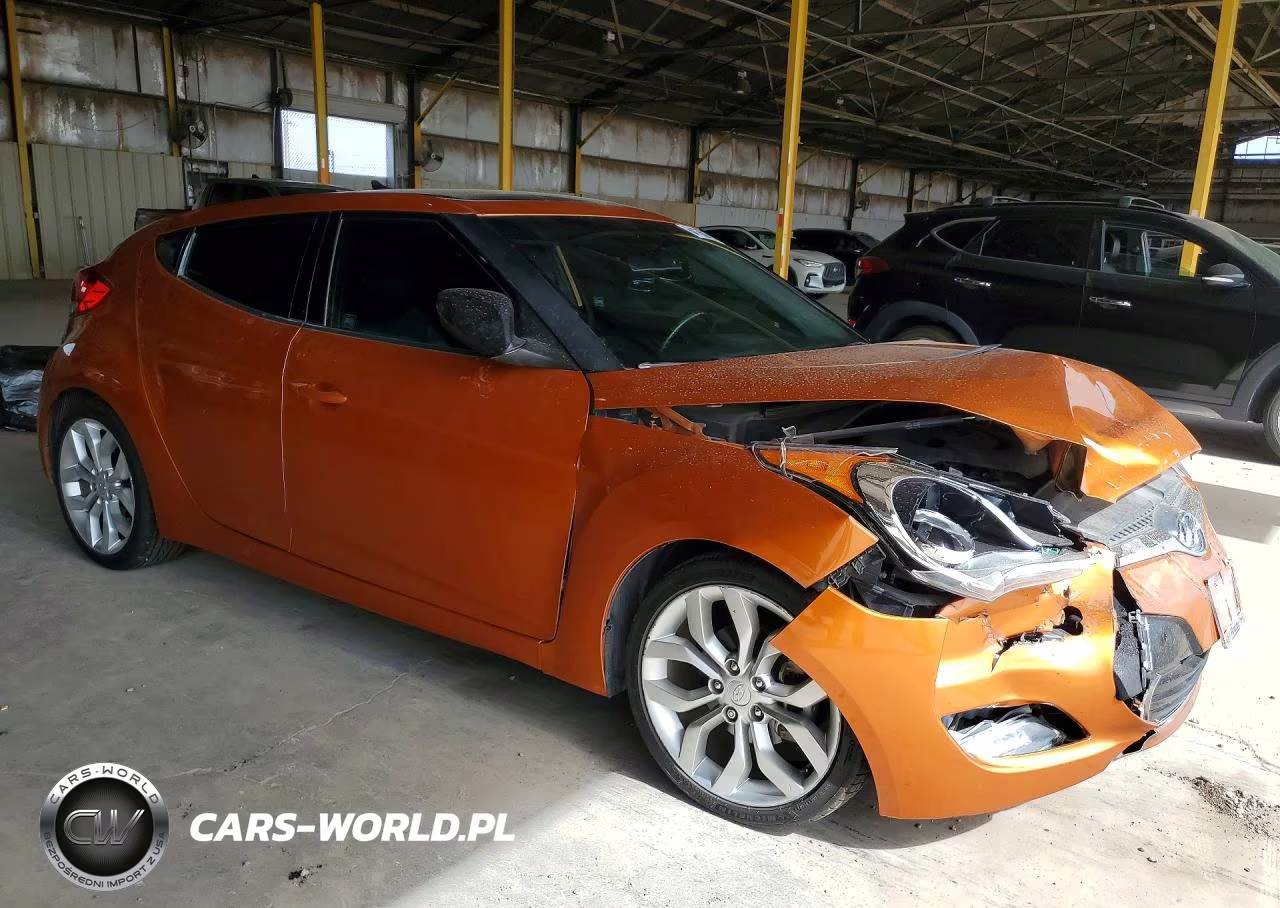 2013 Hyundai Veloster Base VIN:KMHTC6AD6DU157406 - 4