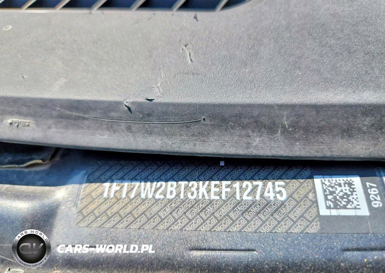 2019 FORD F250 SUPER DUTY VIN:1FT7W2BT3KEF12745 - 13