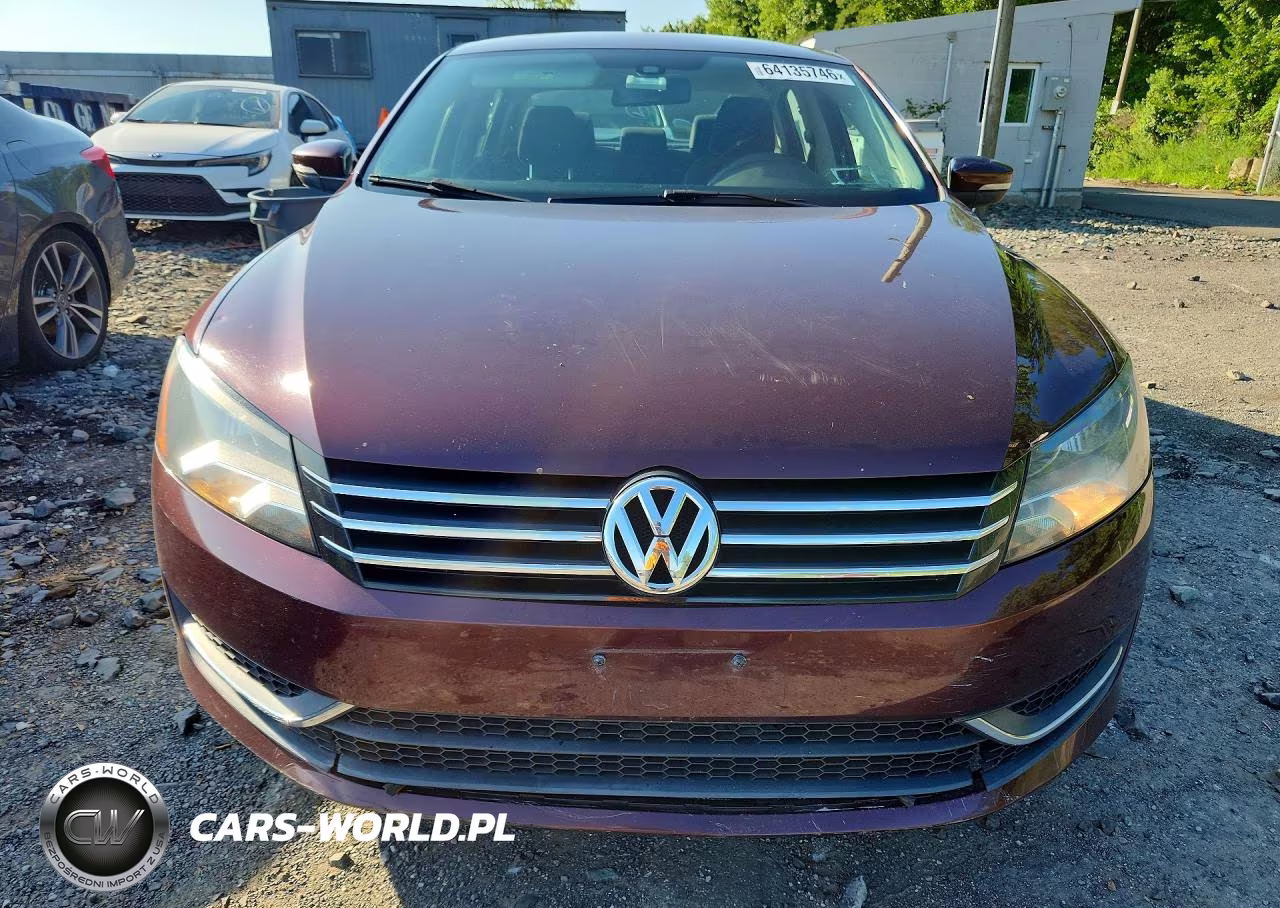 2013 Volkswagen Passat S VIN:1VWAP7A38DC043133 - 5