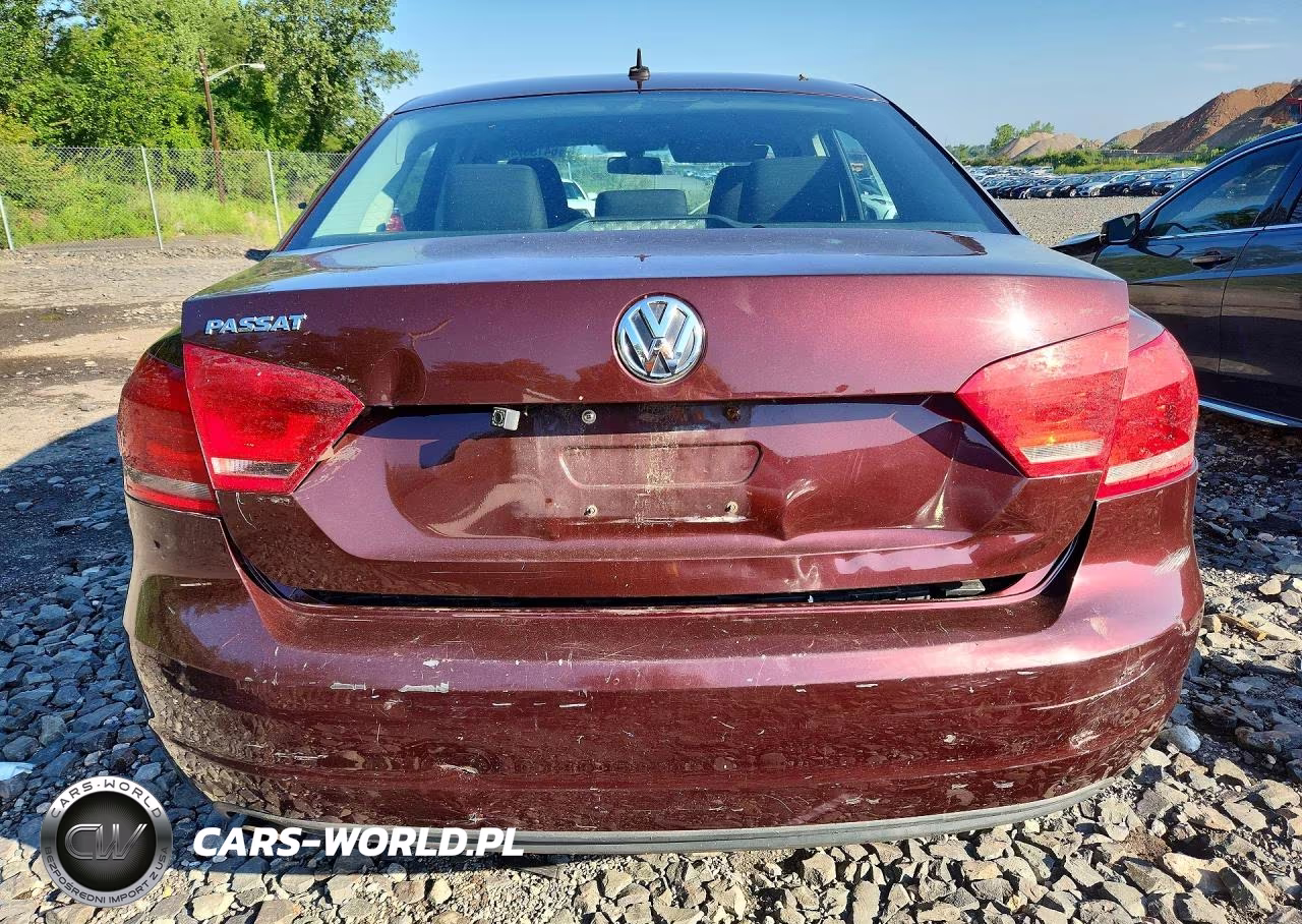 2013 Volkswagen Passat S VIN:1VWAP7A38DC043133 - 6