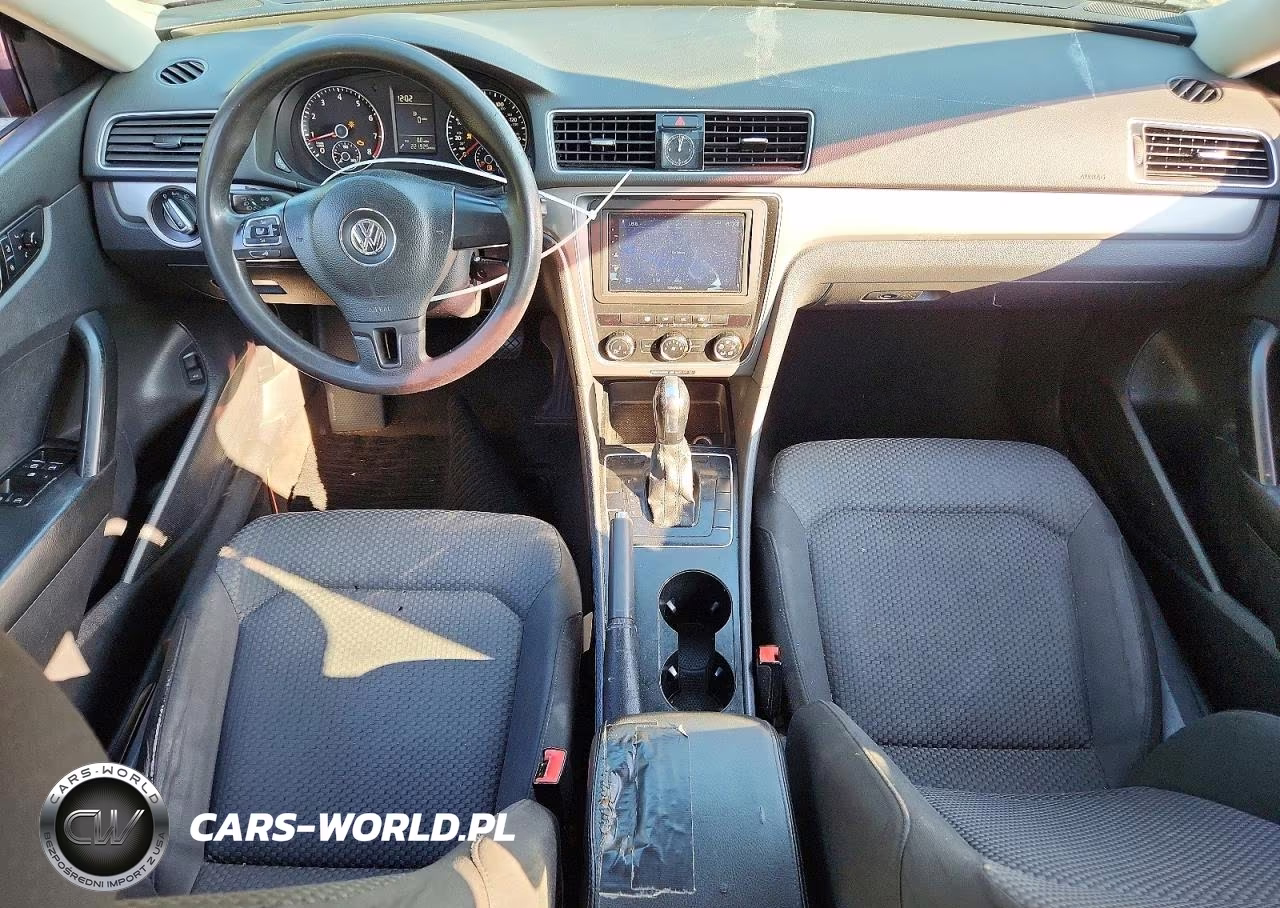 2013 Volkswagen Passat S VIN:1VWAP7A38DC043133 - 8