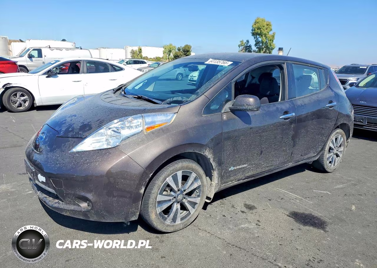 2017 Nissan Leaf Sv VIN:1N4BZ0CP9HC301891 - 1