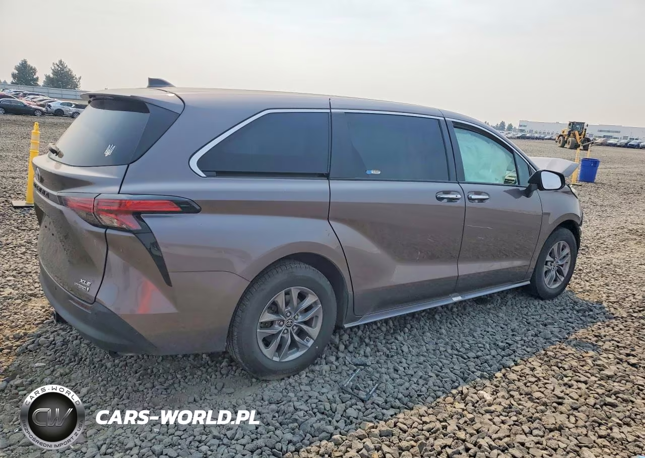 2022 Toyota Sienna Xle VIN:5TDYRKEC4NS093309 - 3