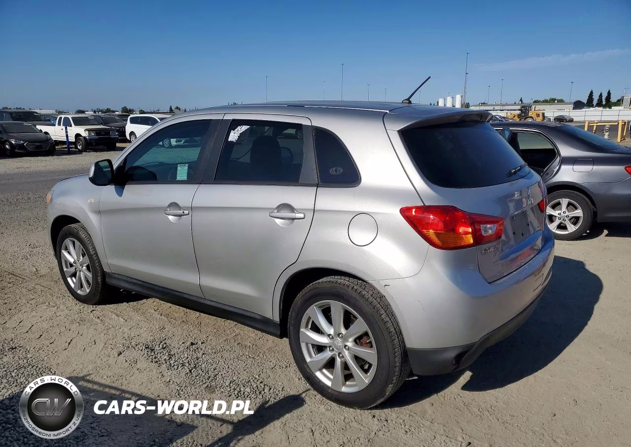 2015 Mitsubishi Outlander Sport Es VIN:4A4AR3AUXFE039924 - 2