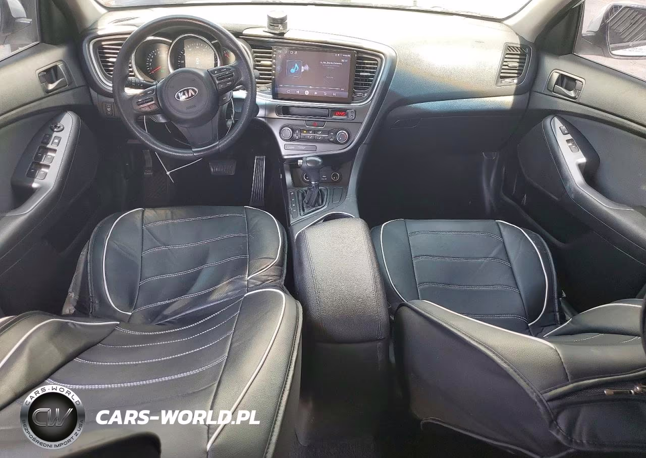 2015 Kia Optima Lx VIN:5XXGM4A71FG479218 - 8