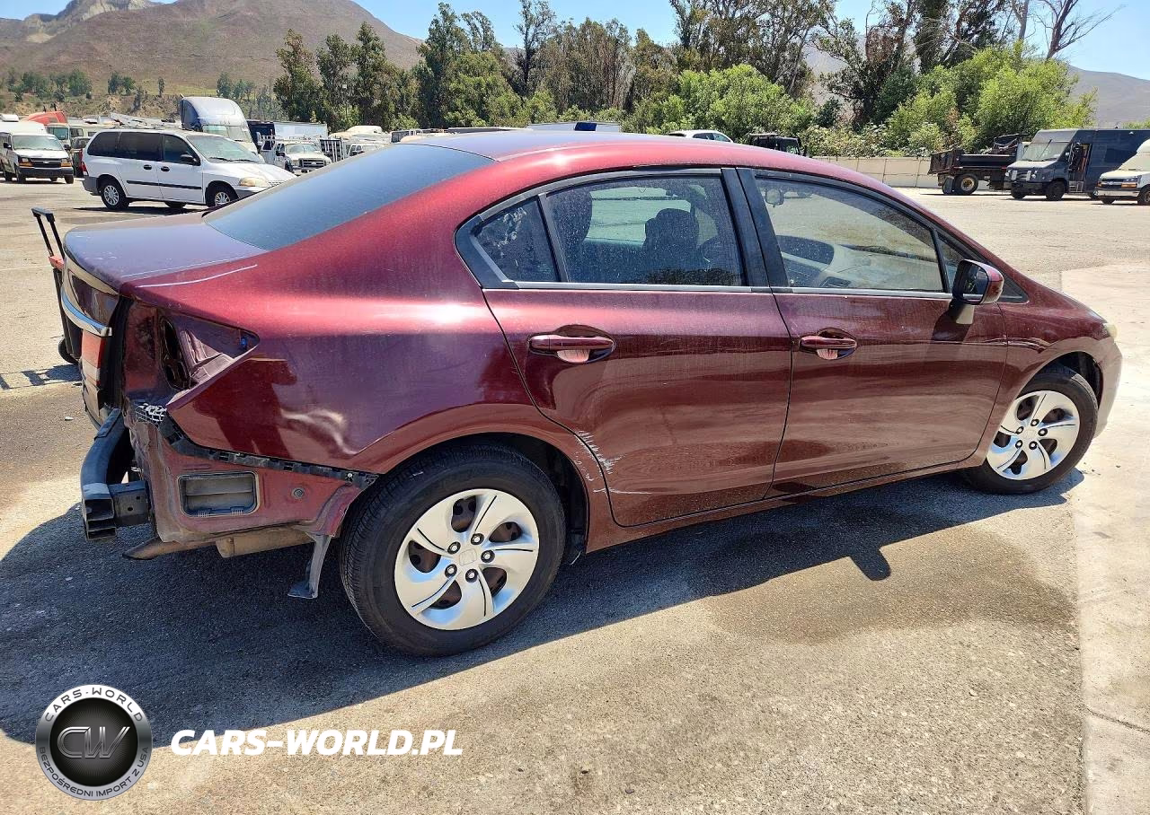 2015 Honda Civic Lx VIN:19XFB2F52FE230223 - 3