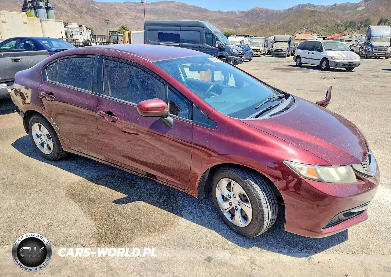 2015 Honda Civic Lx VIN:19XFB2F52FE230223 - 4