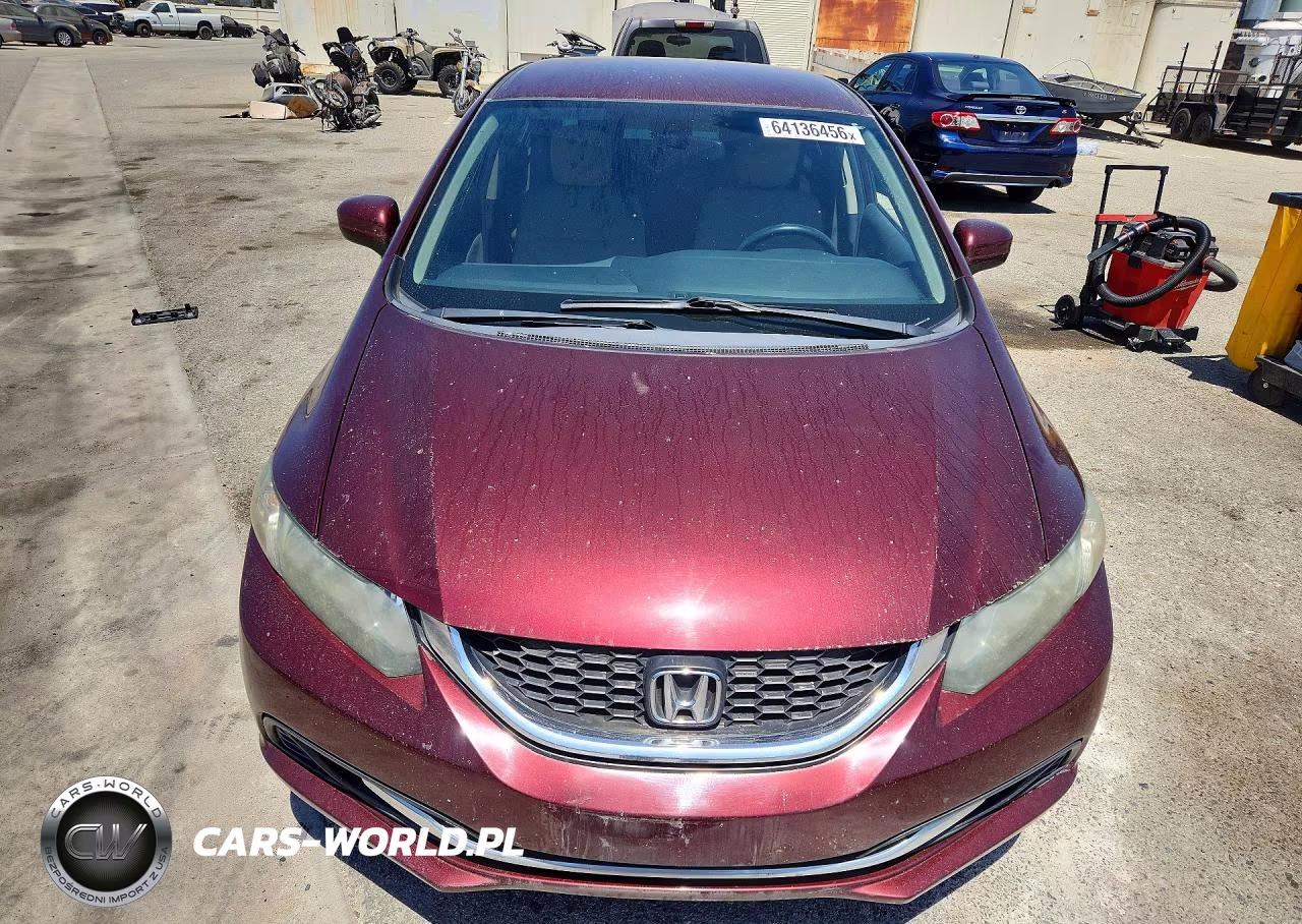 2015 Honda Civic Lx VIN:19XFB2F52FE230223 - 5