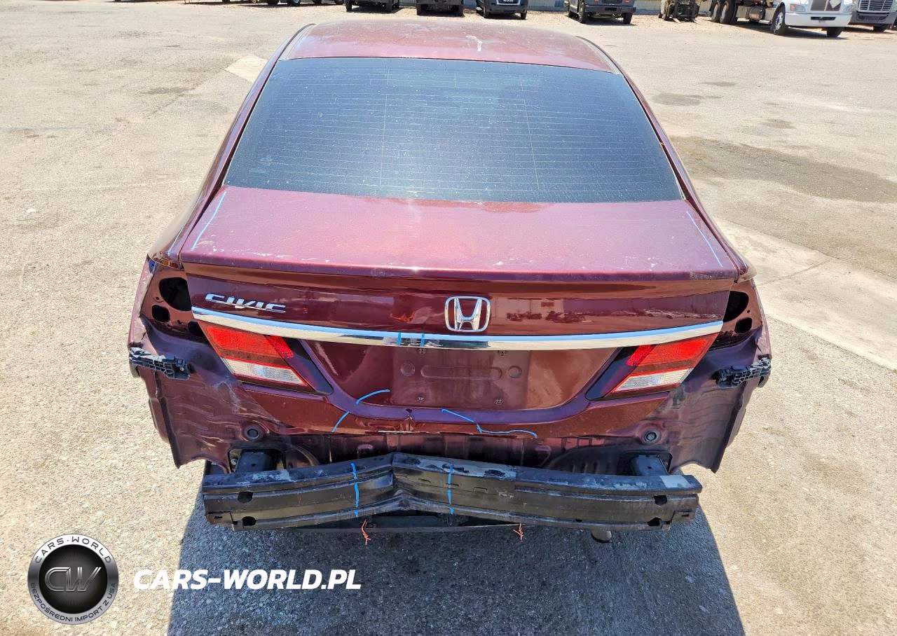 2015 Honda Civic Lx VIN:19XFB2F52FE230223 - 6