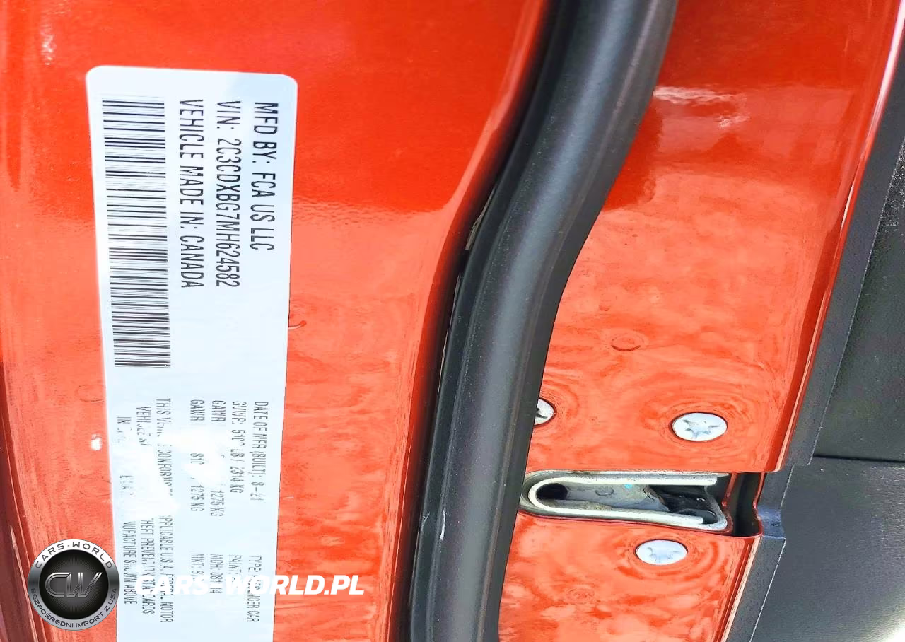2021 Dodge Charger Sxt VIN:2C3CDXBG7MH624582 - 12