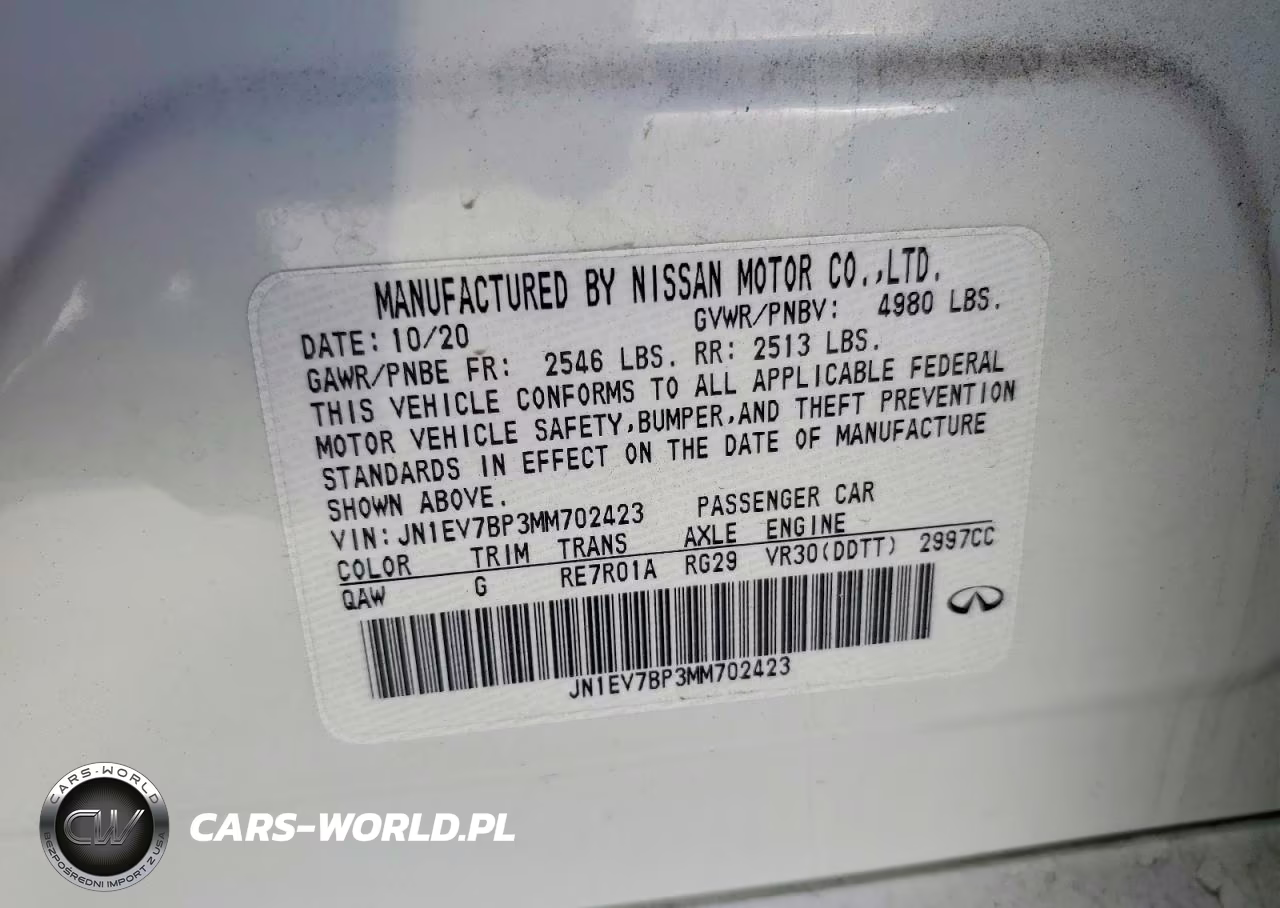 2021 Infiniti Q50 Luxe VIN:JN1EV7BP3MM702423 - 13