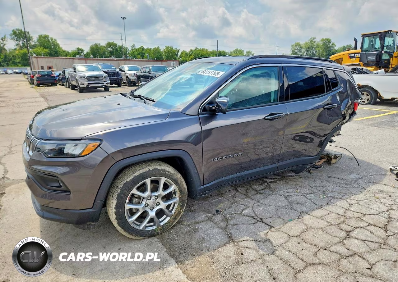 2022 Jeep Compass Latitude Lux VIN:3C4NJDFB7NT178453 - 1