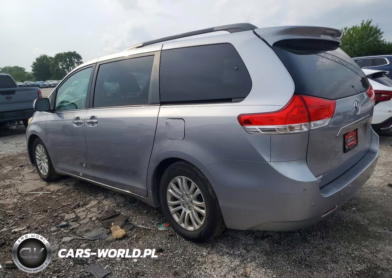 2011 Toyota Sienna Xle 8-Passenger VIN:5TDYK3DC6BS039551 - 2
