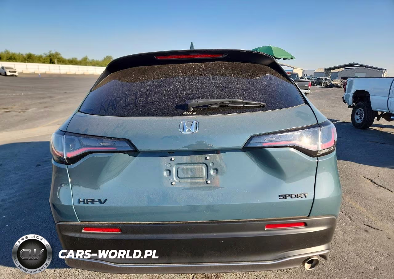 2026 Honda Hr-V Sport VIN:3CZRZ2H54TM742082 - 6