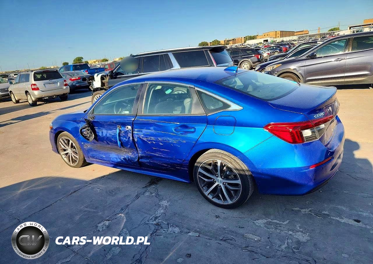 2022 Honda Civic Touring VIN:2HGFE1F91NH302506 - 2