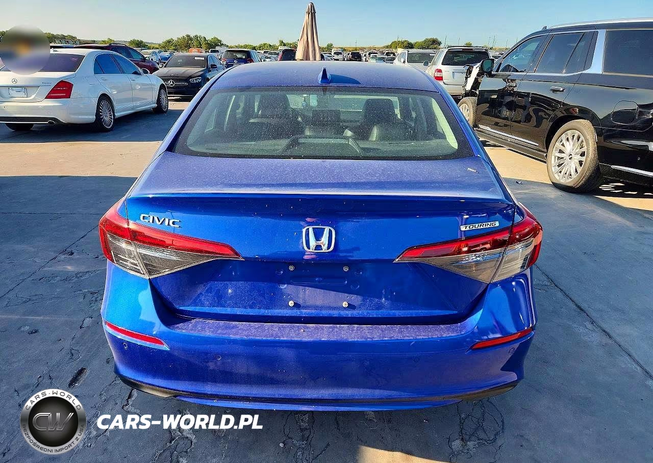 2022 Honda Civic Touring VIN:2HGFE1F91NH302506 - 6
