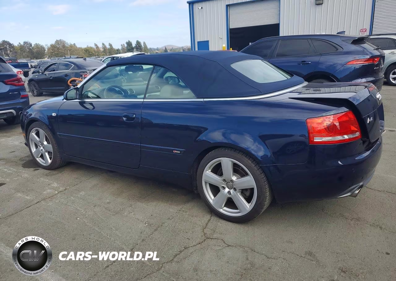 2009 Audi A4 2.0T Cabriolet VIN:WAUAF48H99K009640 - 2
