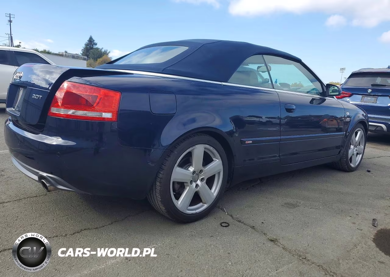 2009 Audi A4 2.0T Cabriolet VIN:WAUAF48H99K009640 - 3