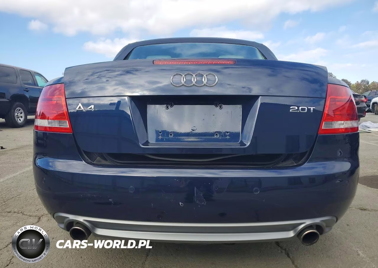 2009 Audi A4 2.0T Cabriolet VIN:WAUAF48H99K009640 - 6