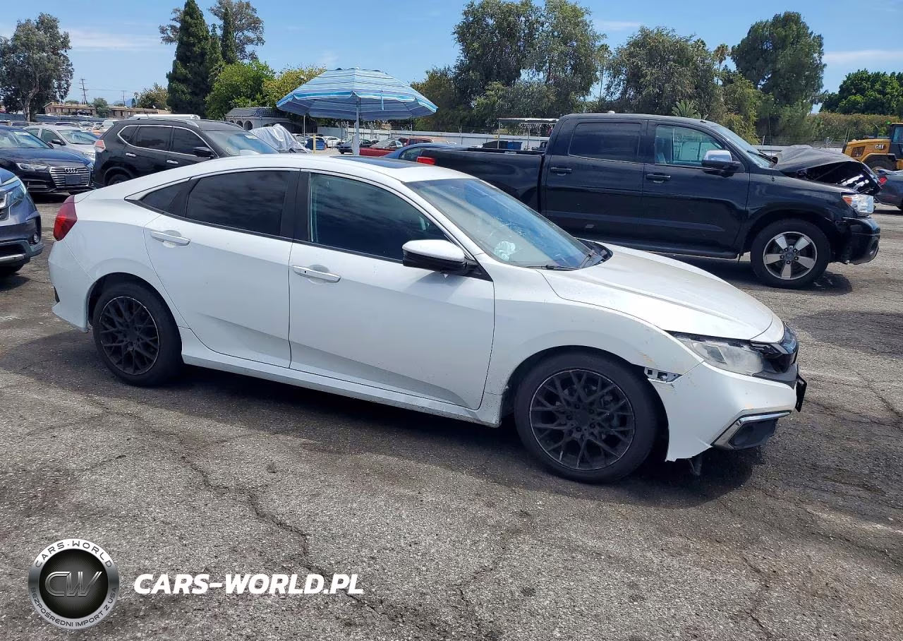 2019 Honda Civic Ex VIN:19XFC1F38KE205861 - 4