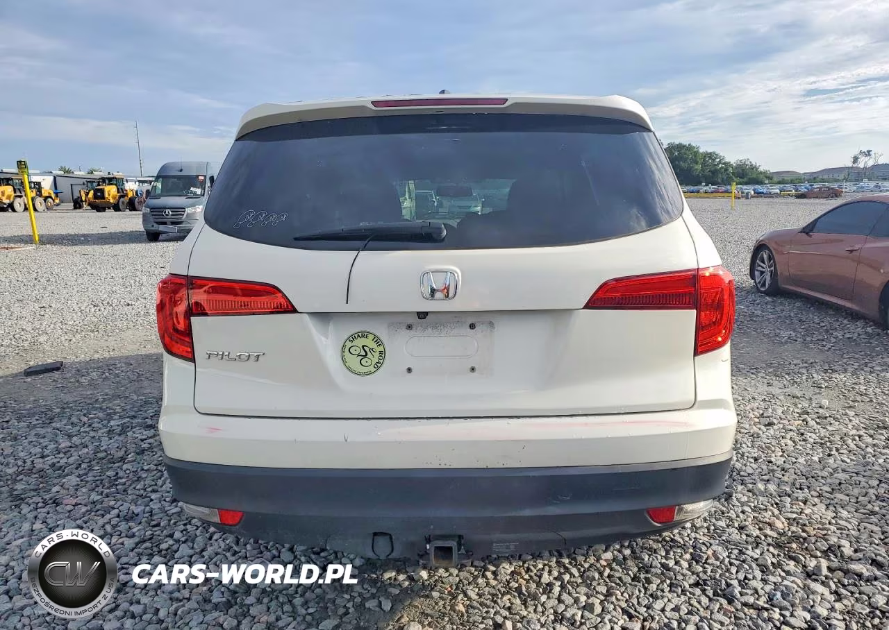 2017 Honda Pilot Exl VIN:5FNYF5H58HB015745 - 6