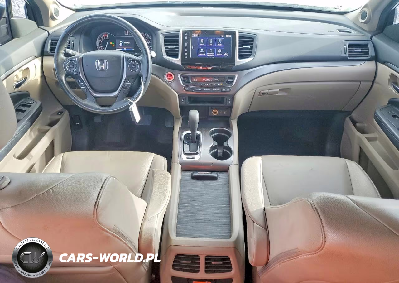 2017 Honda Pilot Exl VIN:5FNYF5H58HB015745 - 8