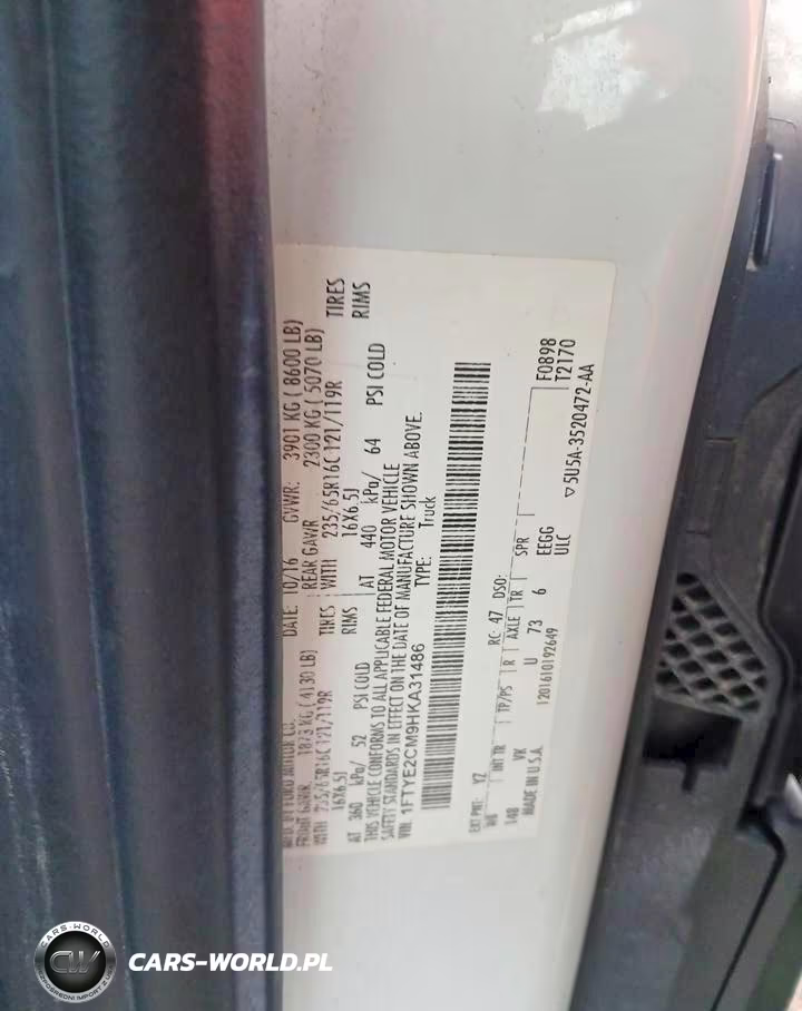2017 Ford Transit 150 Delivery Van VIN:1FTYE2CM9HKA31486 - 12