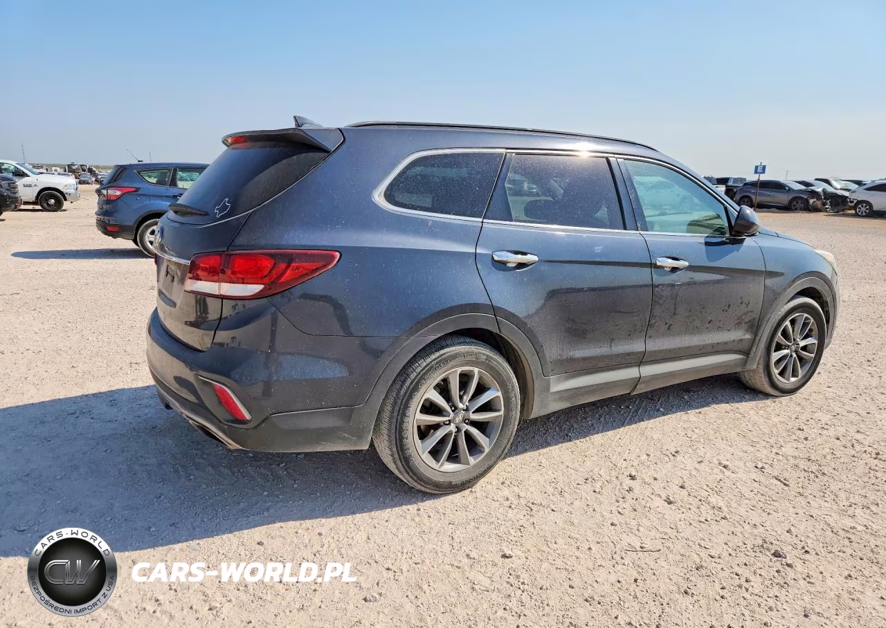 2017 Hyundai Santa Fe Se VIN:KM8SM4HFXHU212627 - 3