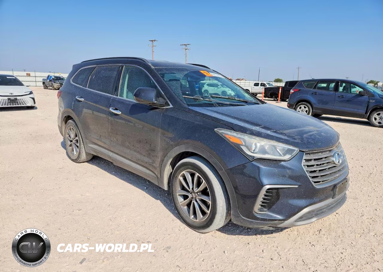 2017 Hyundai Santa Fe Se VIN:KM8SM4HFXHU212627 - 4
