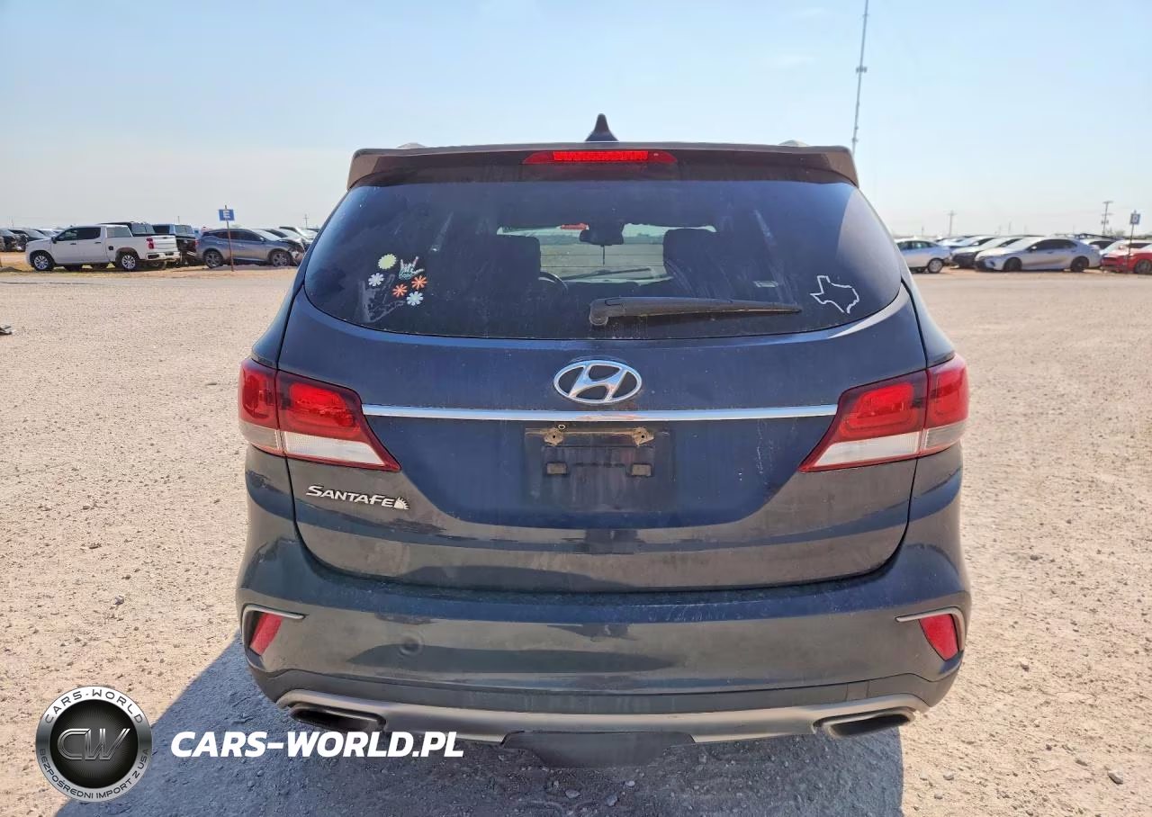 2017 Hyundai Santa Fe Se VIN:KM8SM4HFXHU212627 - 6
