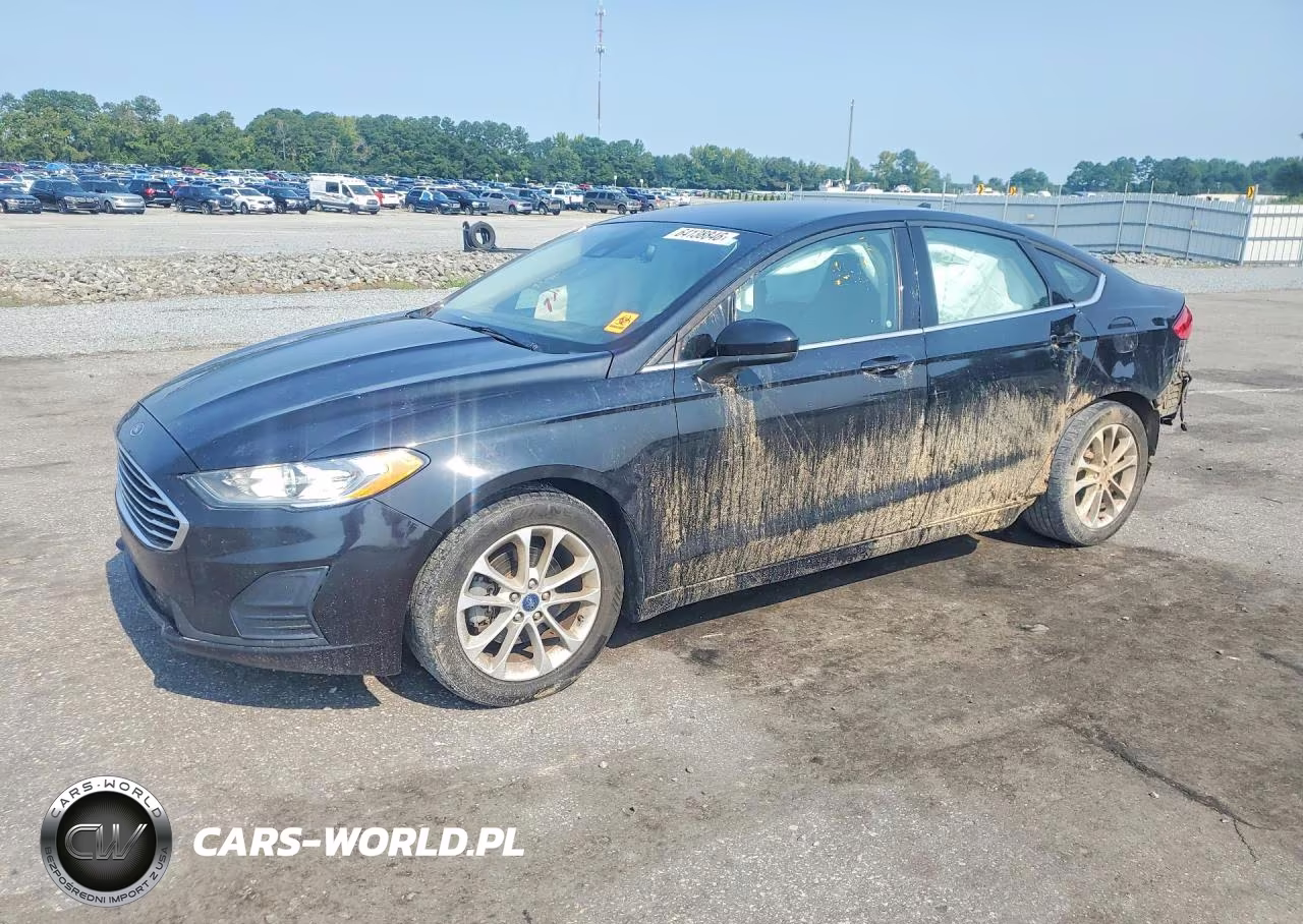 2020 Ford Fusion Se VIN:3FA6P0HD4LR102828 - 1