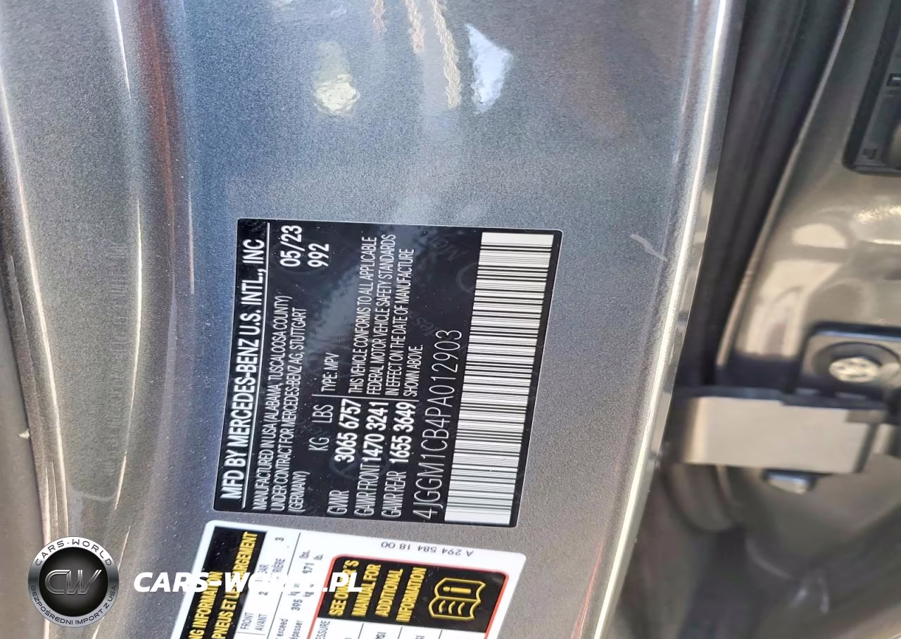 2023 Mercedes-Benz Eqe Suv 350 4Matic VIN:4JGGM1CB4PA012903 - 12