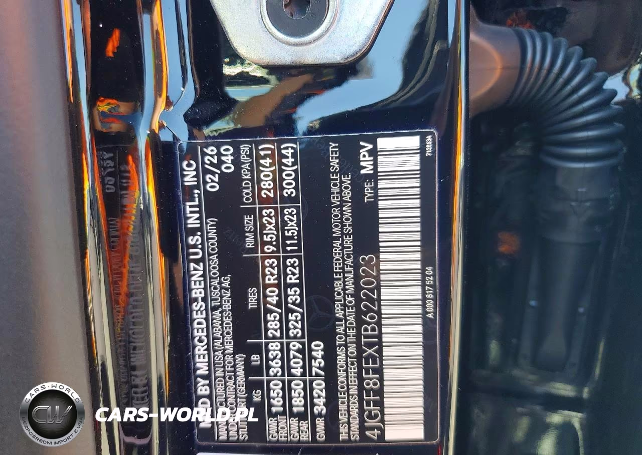 2026 Mercedes-Benz Gls 580 4Matic VIN:4JGFF8FEXTB622023 - 13