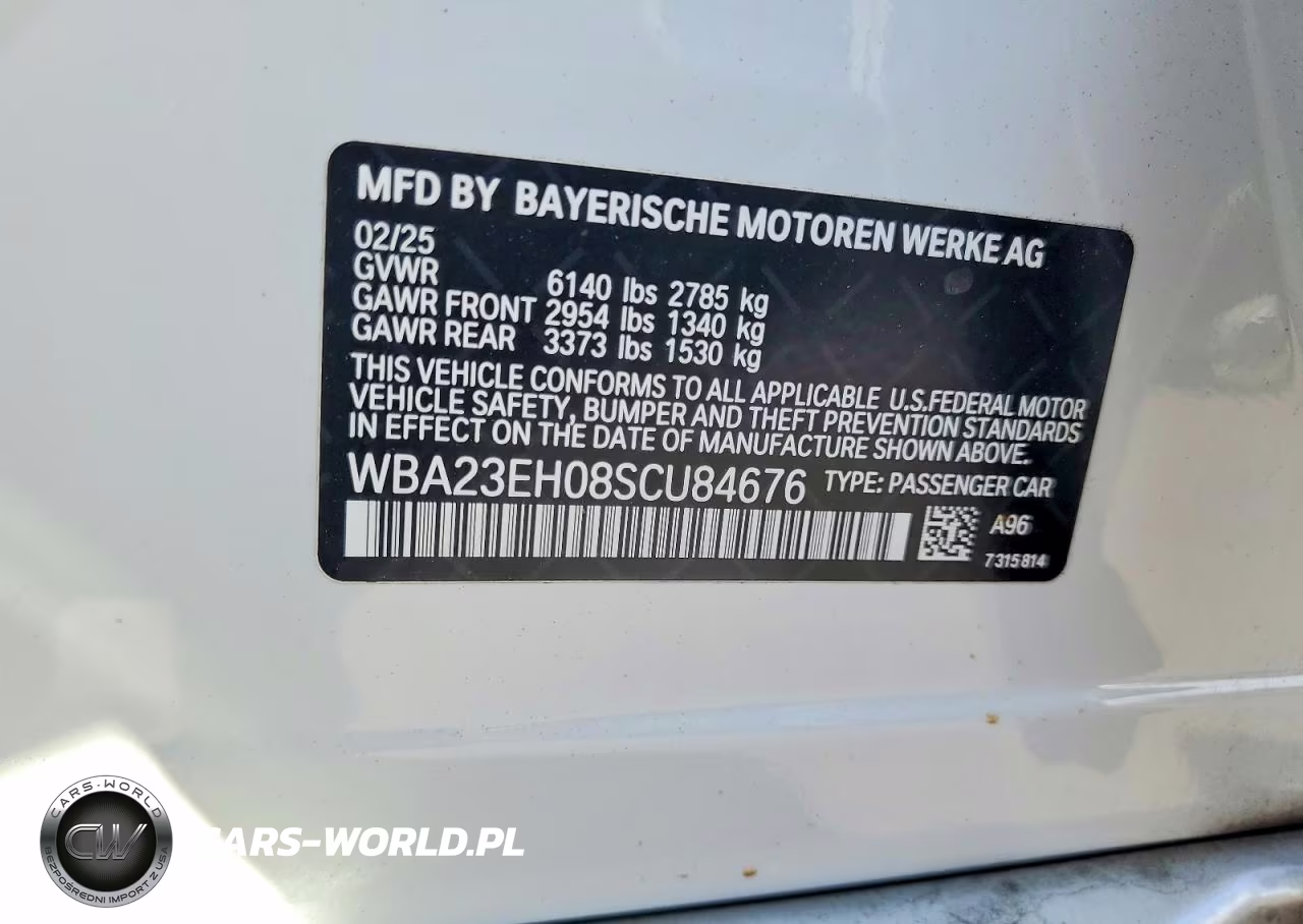 2025 BMW 740 I VIN:WBA23EH08SCU84676 - 12