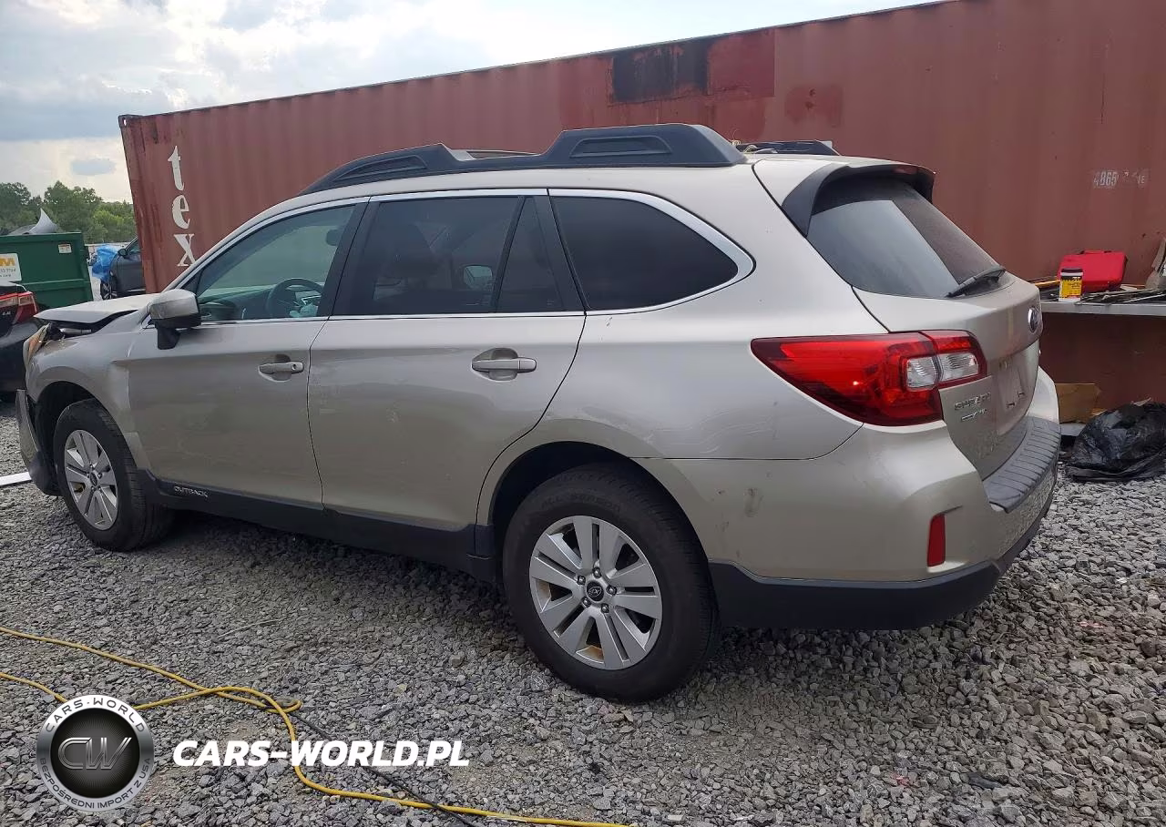 2015 Subaru Outback 2.5I Premium VIN:4S4BSBDC0F3350833 - 2