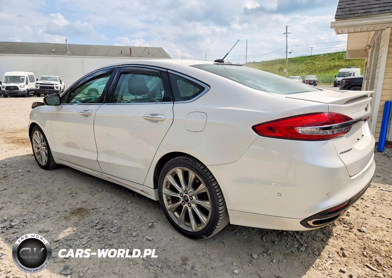 2017 Ford Fusion Titanium VIN:3FA6P0D9XHR401510 - 2