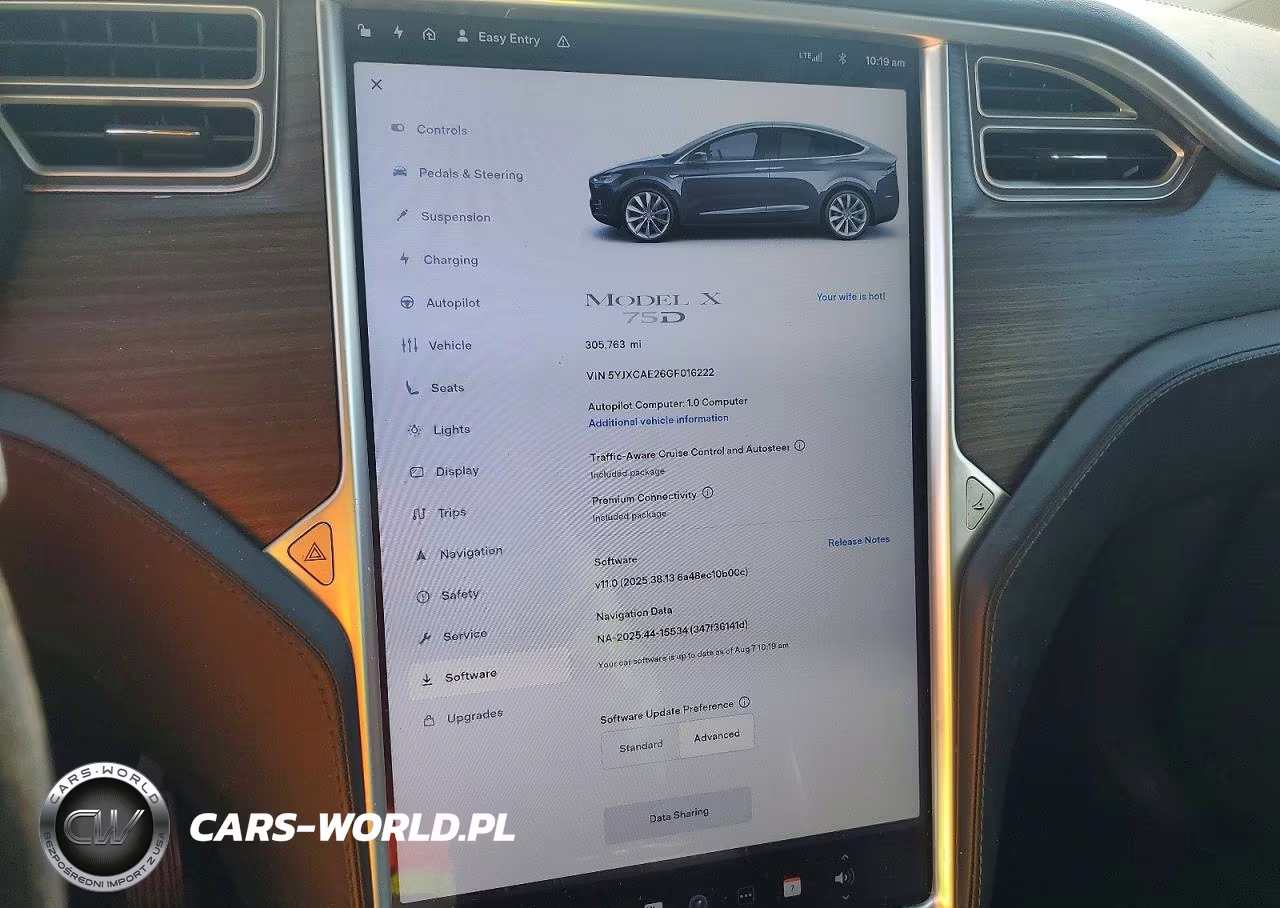 2016 Tesla Model X VIN:5YJXCAE26GF016222 - 9
